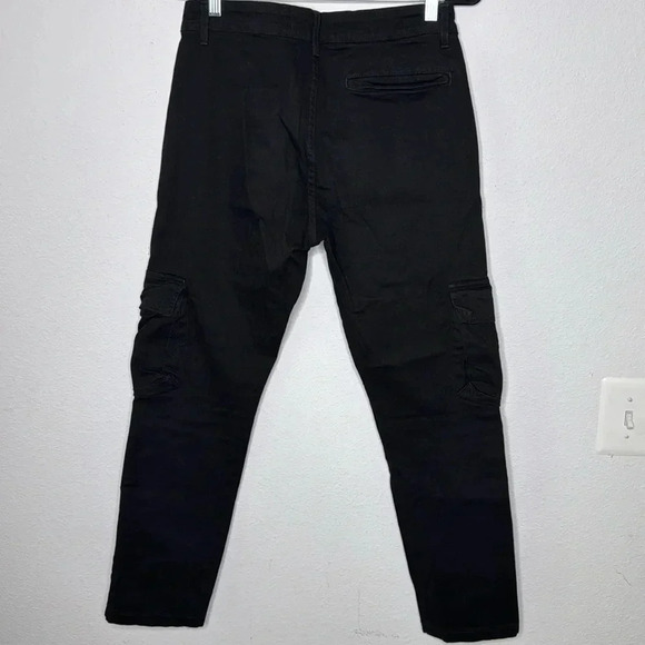 POOL STREET size 38 black cargo pants - Picture 2 of 5